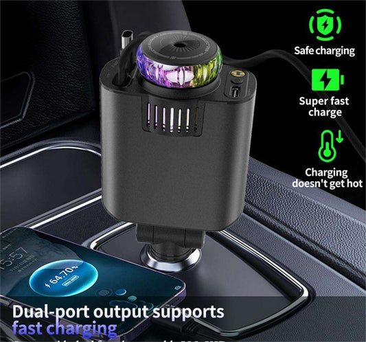 5-in-1 Starlight Smart Car Charger