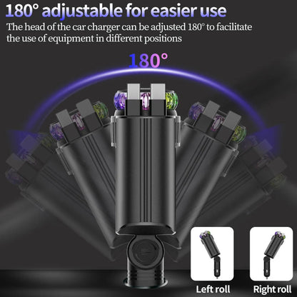 5-in-1 Starlight Smart Car Charger