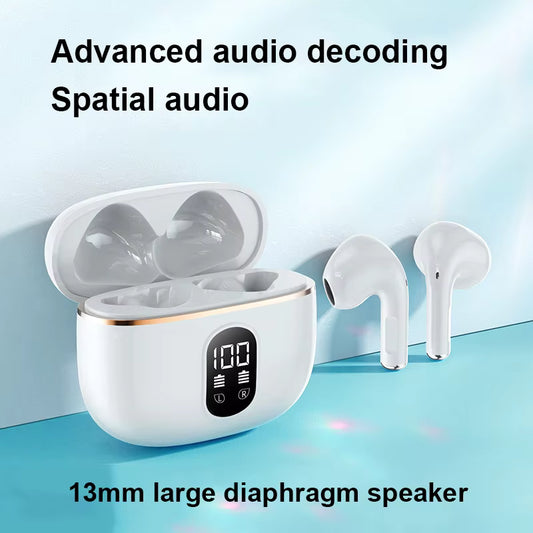 Newest Bluetooth Earphone Pro4-Plus Wireless Headphone HiFi Music Stereo Headset A87 Pods Earbuds TWS For Xiaomi iPhone Air pad