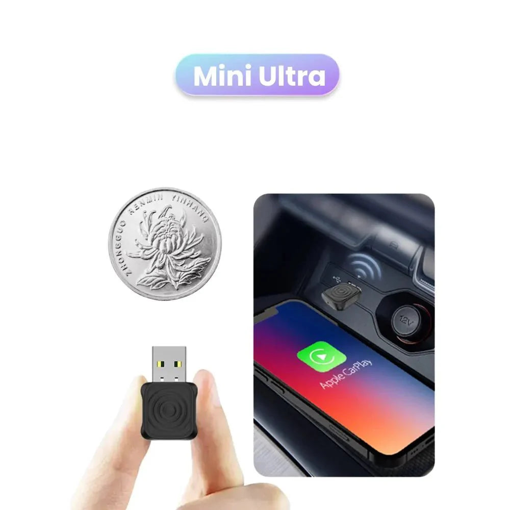 Wireless CarPlay Adapter for iPhone – Plug & Play Car Connectivity